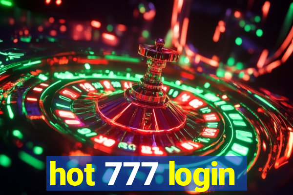 hot 777 login